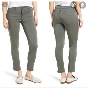 Wit & wisdom gray crop jeans